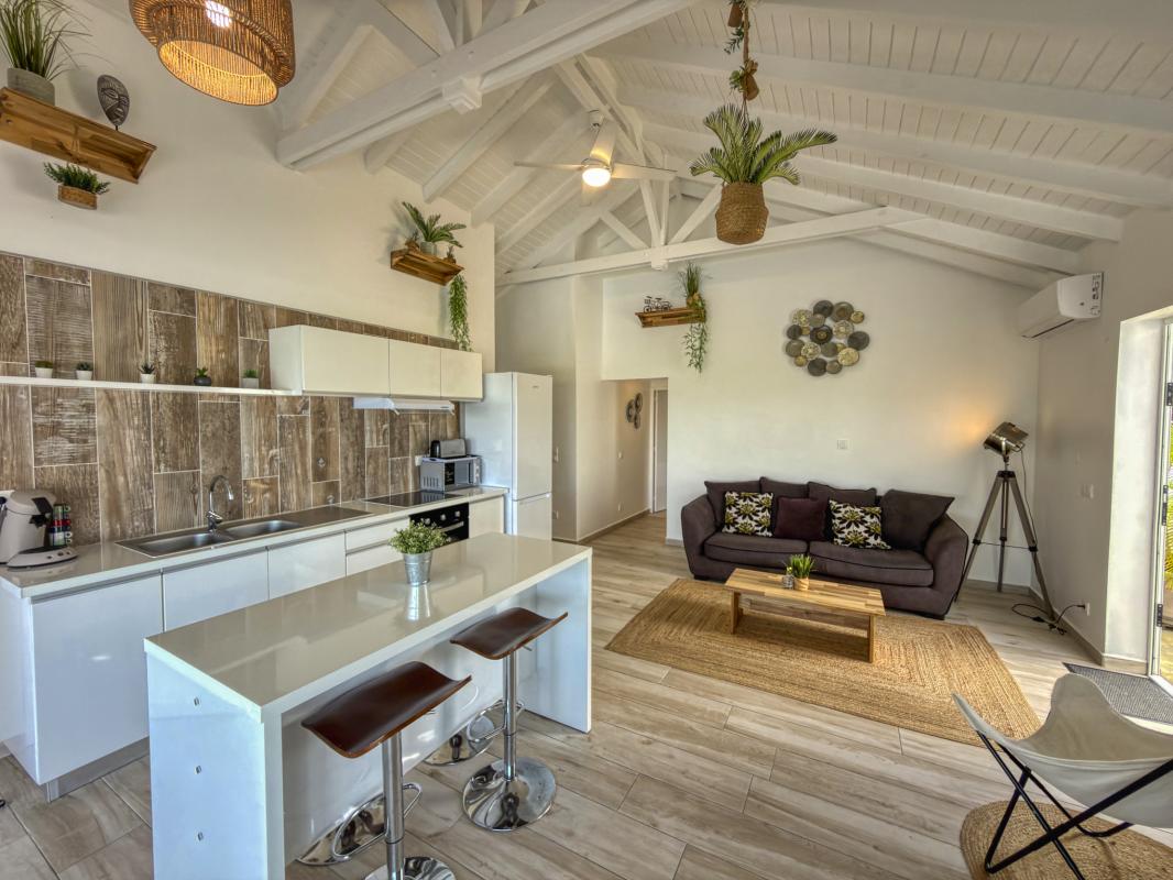 15.Location villa 2 chambres piscine vue mer Le Gosier Guadeloupe
